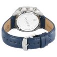 Titan Timeless Treasures Quartz Analog Dual Time Blue Dial With Blue Color Leather Strap Watch For Men - image number 4