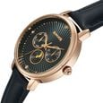 Sonata Festive Quartz Multifunction Blue Dial Leather Strap Watch For Women - image number 2