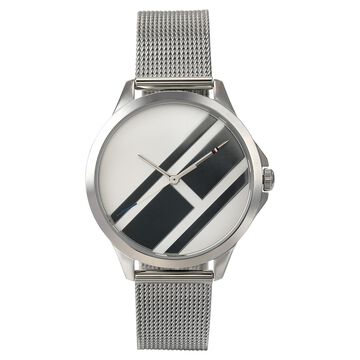 Tommy Hilfiger Quartz Analog Silver Dial Stainless Steel Strap Watch for Women