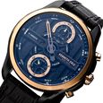 Kenneth Cole Quartz Chronograph Black Dial Silicone Strap Watch for Men - image number 3