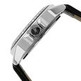 Fastrack Quartz Analog Black Dial Leather Strap Watch for Guys - image number 2
