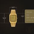 Titan Analog with Date Golden Dial Metal Strap watch for Men - image number 2