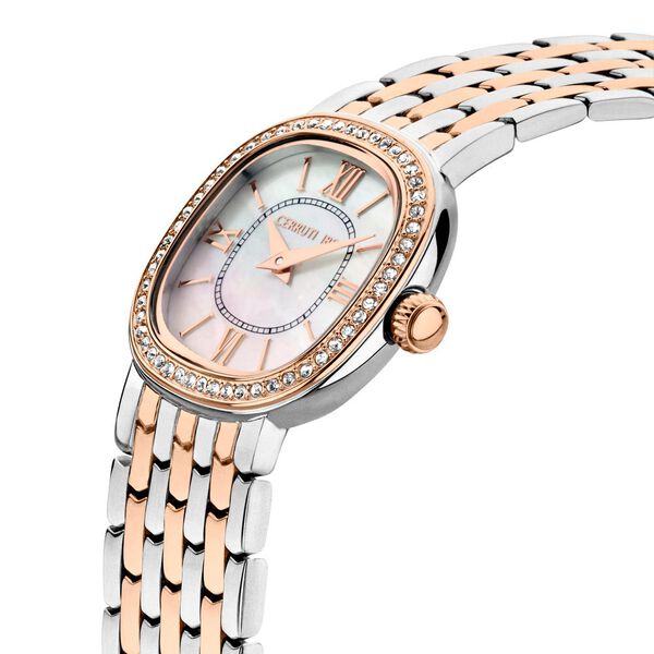 Cerruti 1881 Quartz Analog White Dial Stainless Steel Strap Watch for Women - image number 4