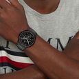Tommy Hilfiger Black Dial Black Colour Stainless Steel Strap Watch for Men - image number 3