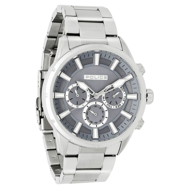 Police Quartz Multifunction Silver Dial Watch for Men - image number 1
