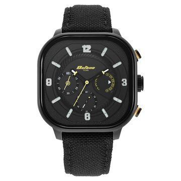 Titan Octane Aerobatics Black Chrono Fabric Strap Watch for Men