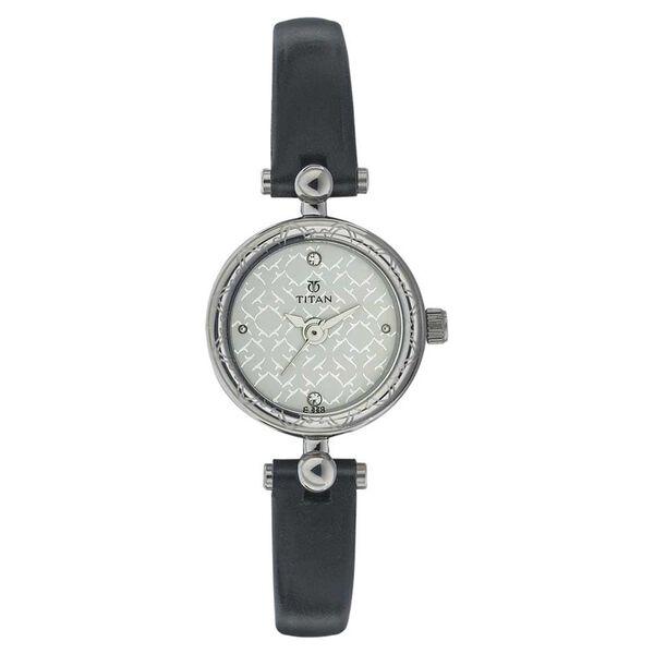 Titan Quartz Analog Silver Dial Watch for Women - image number 0