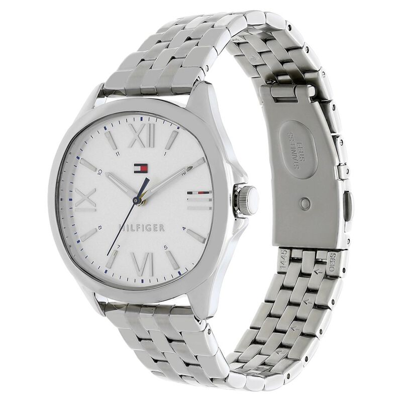 Tommy Hilfiger Quartz Analog Silver Dial Metal Strap Watch for Women - image number 2