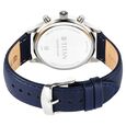 Titan Sapphire Multifunction Quartz Analog with Day and Date Blue Dial Leather Strap Watch for Men - image number 4