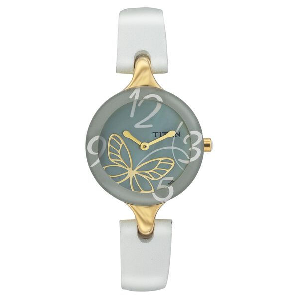 Titan Quartz Analog Silver Dial Watch for Women - image number 0