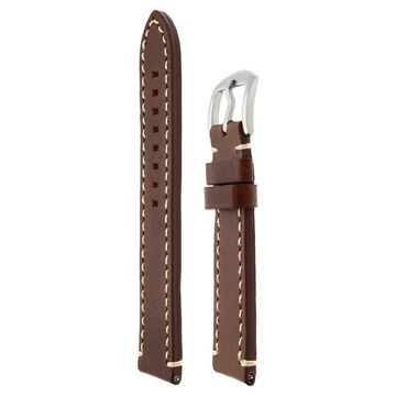 24 mm Brown Genuine Leather Straps for Men