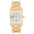 Titan Quartz Analog with Day and Date Silver Dial Stainless Steel Strap Watch for Men