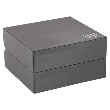 Titan Edge Ceramic Quartz Analog Silver Dial Grey Ceramic Strap Watch For Men