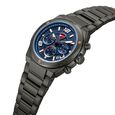 Ducati Quartz Chronograph Blue Dial Grey Stainless Steel Strap Watch For Men - image number 1