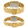 Titan Quartz Analog with Date White Dial Stainless Steel Strap Watch for Couple - image number 3