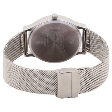 Sonata Knot Blue Dial Stainless Steel Strap Watch for Men