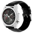 Fastrack Loopholes Quartz Analog Black Dial Leather Strap Watch for Guys - image number 2