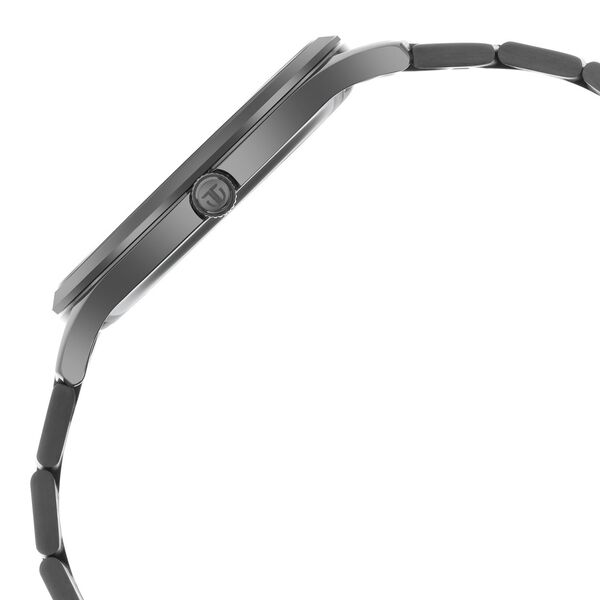 Titan Classique Slimline Anthracite Dial Analog with Date Stainless Steel Strap watch for Men - image number 3