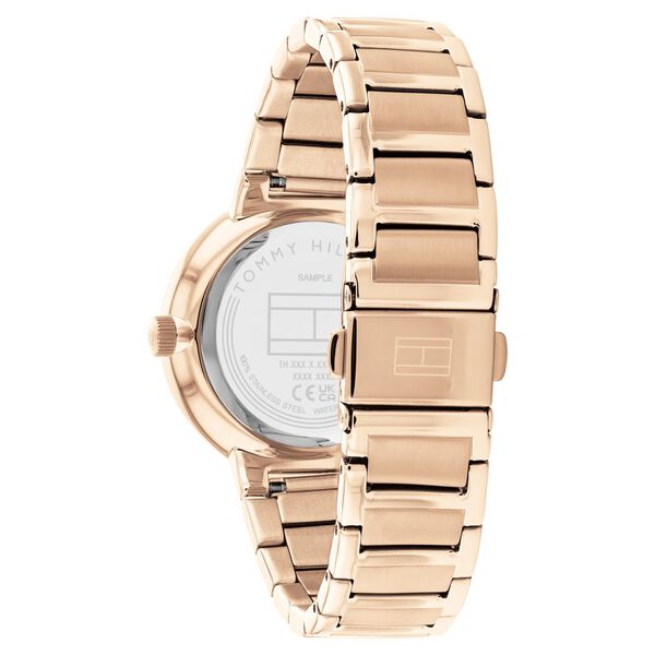 Tommy Hilfiger Quartz Analog Brown Dial Stainless Steel Strap Watch for Women - image number 2