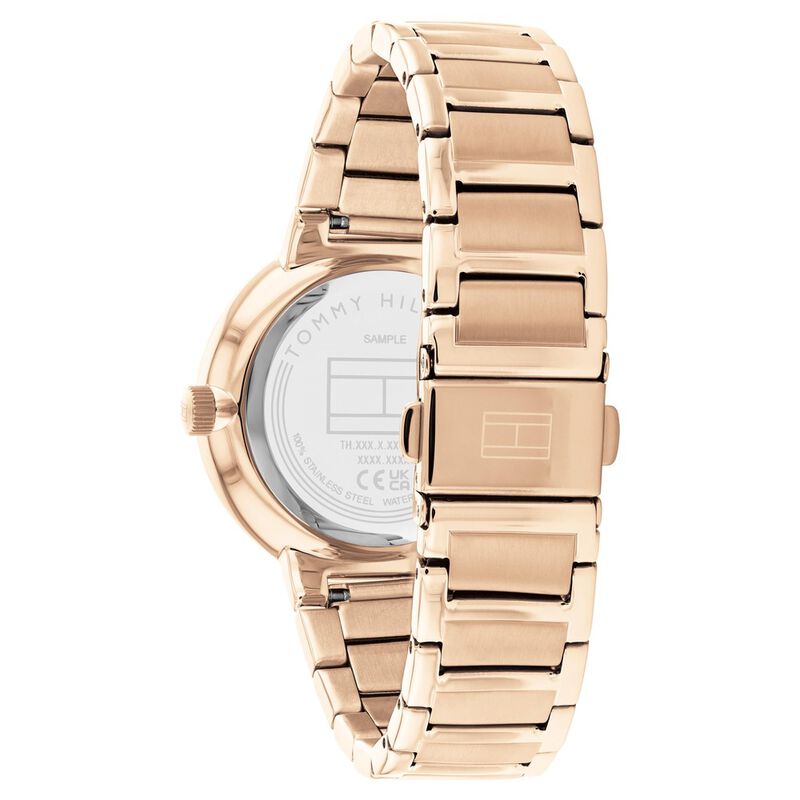 Tommy Hilfiger Quartz Analog Brown Dial Stainless Steel Strap Watch for Women - image number 2