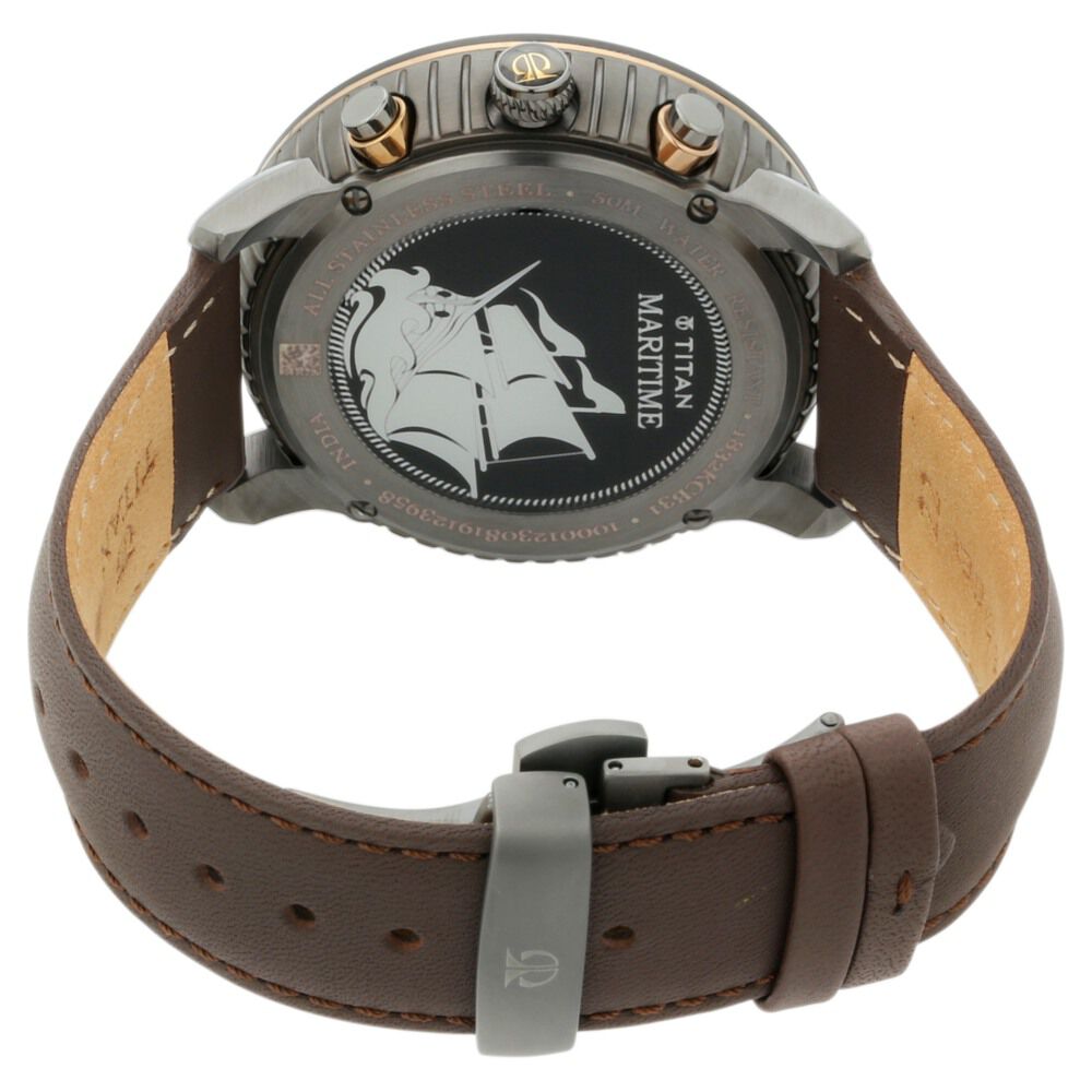 Titan maritime watch green dial deals