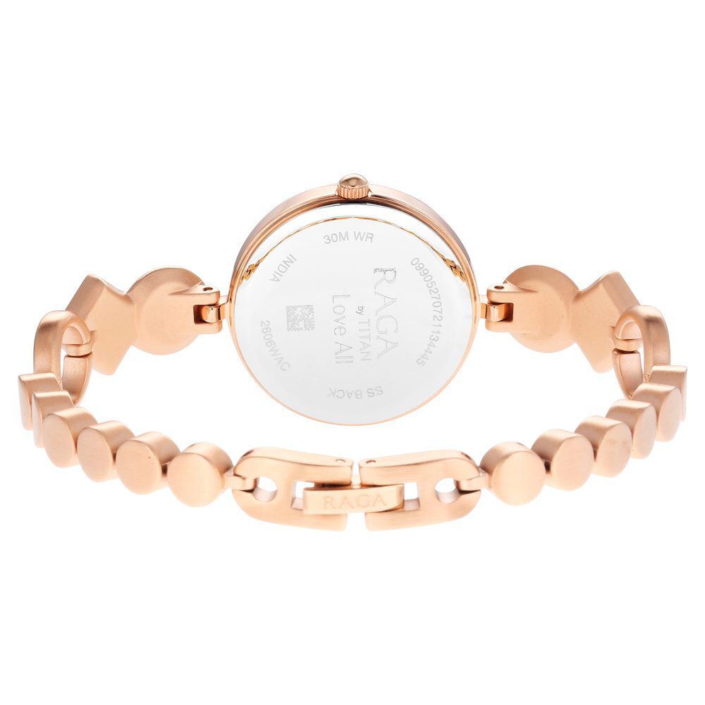 Titan raga pink dial on sale