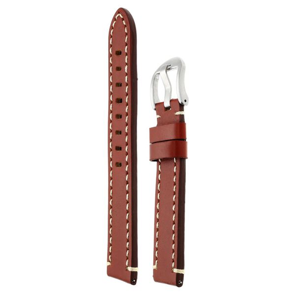 20 mm Tan Genuine Leather Straps for Men - image number 2