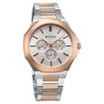 Titan Classic Slim Multifunction Multifunction Silver Dial Multicoloured Stainless Steel Strap Watch For Men - image number 1