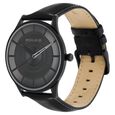 Police Quartz Analog Black Dial Leather Strap Watch for Men - image number 2