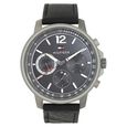 Tommy Hilfiger Quartz Multifunction Grey Dial Leather Strap Watch for Men - image number 0