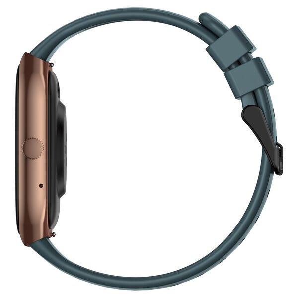 Titan Smart Watch with 4.97 CM Super AMOLED Display | 410 x 502 Pixel Resolution | AI Voice Assistant | Multiple Menu Styles With Teal Strap - image number 4