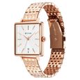 Titan Minimalists Quartz Analog with Date Silver Dial Rose Gold Stainless Steel Strap Watch for Women - image number 2