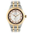 Titan Regal Crest Silver Dial Analog with Date Stainless Steel Strap watch for Men