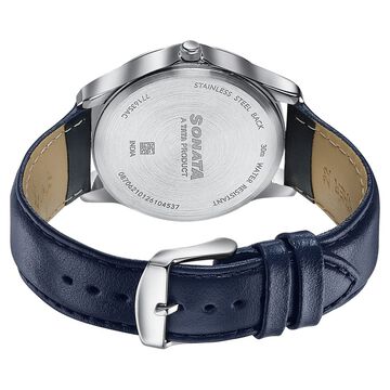 Sonata Men's Work Wear navy dial Watch - Premium Multifunction design for everyday style