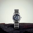 Xylys Shimmer Swiss Analog Steel & Ceramic Mother of Pearl Black Dial Watch for Women - image number 5