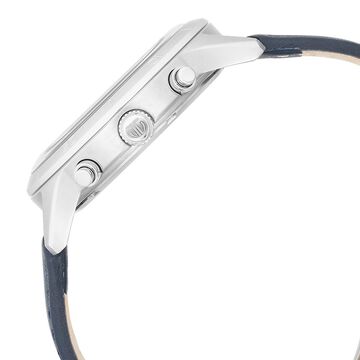 Titan Octane Classic Sporty Blue Dial Chronograph Stainless Steel Strap watch for Men