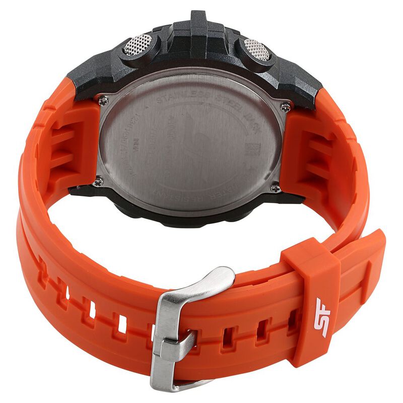 SF Super Fibre Digital Dial Plastic Strap Watch for Men - image number 3