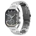 Fastrack Groove Multifunction Anthracite Dial Metal Strap Guy's Watch with Lume indices - image number 4
