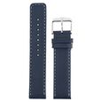 20 mm Blue Genuine Leather Straps for Men - image number 0