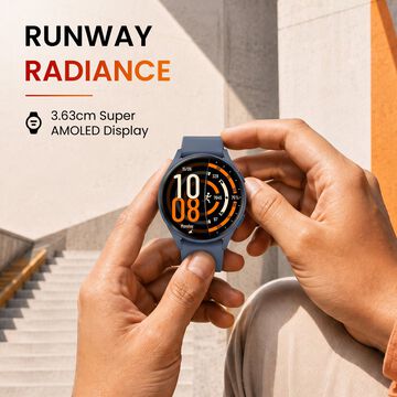 Fastrack Smart Revoltt XR1 Pro Smartwatch with 3.63 cm AMOLED Display BT Calling & Health Tracking