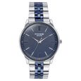 Sonata Poze Quartz Analog Blue Round Dial Two Toned Stainless Steel Strap Watch For Men - image number 1