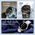 Titan Heritage Premium Smartwatch with All SS Design, 3.6 CM AMOLED Display, BT Calling, Advanced Chipset, Titan Health - image number 6