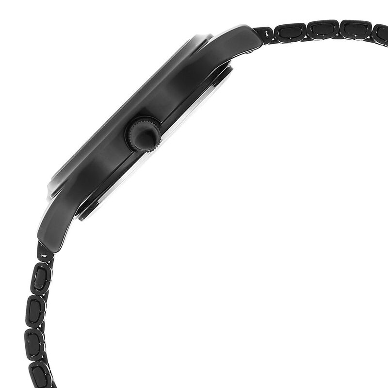 Buy Online Titan Karishma Black Dial Metal Strap Watch for Women