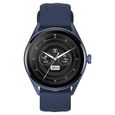 Titan Crest with 3.63 cm AMOLED Display with AOD, Functional Crown, BT Calling, Premium Smartwatch with Teal Strap