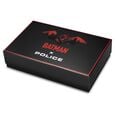 Police Batman Multifunction Black Dial Black Silicone Strap Watch For Men - image number 8