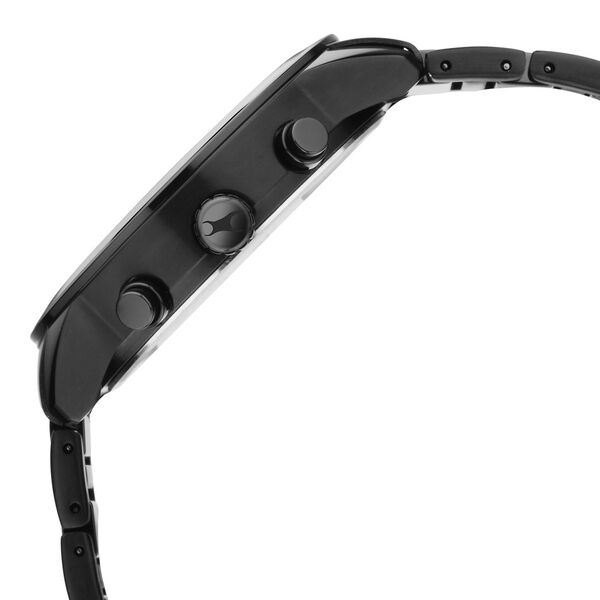 Fastrack Cerame Quartz Multifunction Black Dial Steel & Ceramic Strap Watch for Guys - image number 4