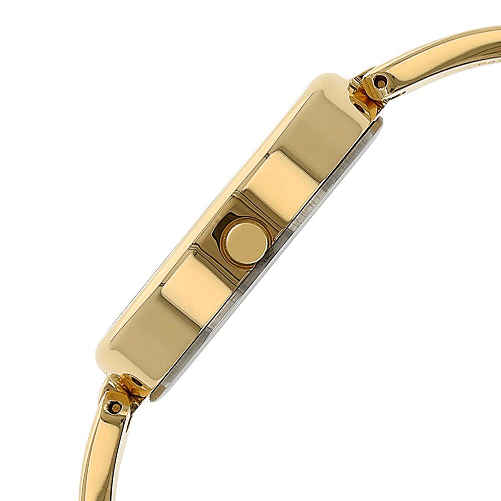 Buy Online Titan Quartz Analog Brown Dial Metal Strap Watch for Women nh2527ym01 Titan