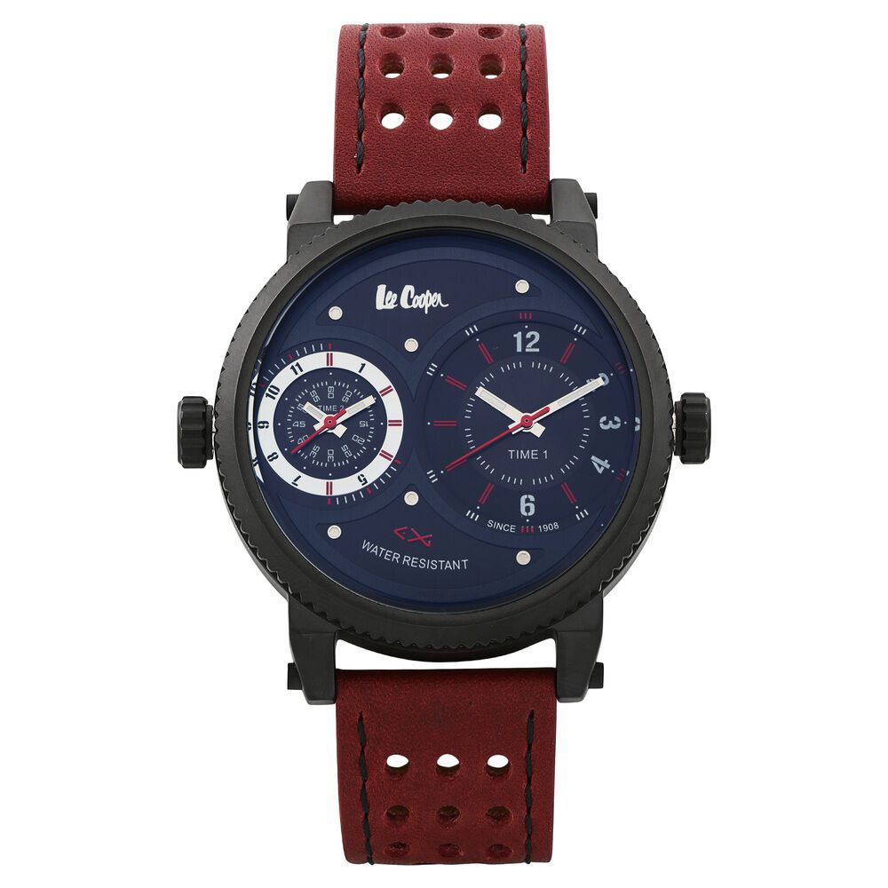 Buy Online Lee Cooper Quartz Analog Black Dial Watch for Men nclc6197658 Titan
