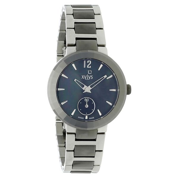 Xylys Quartz Analog Mother of Pearl Dial Two Toned Stainless Steel Strap Watch For Women - image number 1