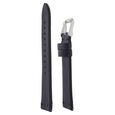 22 mm Blue Genuine Leather Strap for Men - image number 2